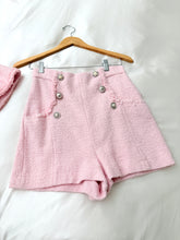 Load image into Gallery viewer, Blush Pink Classic Zara Short and Jacket Set