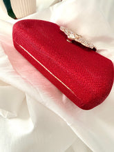 Load image into Gallery viewer, Vintage Red Clutch