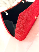 Load image into Gallery viewer, Vintage Red Clutch