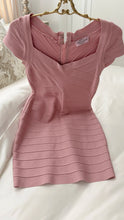 Load image into Gallery viewer, Blush Pink Bandage Dress