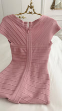 Load image into Gallery viewer, Blush Pink Bandage Dress