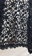 Load image into Gallery viewer, Vintage Crystal Crochet Jacket