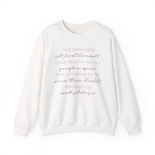Load image into Gallery viewer, Fall Things To Do  Sweatshirt
