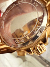 Load image into Gallery viewer, Michael Kors Camille Rose Gold Watch
