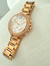 Load image into Gallery viewer, Michael Kors Camille Rose Gold Watch
