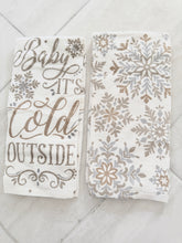 Load image into Gallery viewer, Set of 4  Christmas Tea Towels
